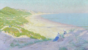 Ferdinand Hart Nibbrig, Zoutelande, Gemälde, Impressionismus, Niederlande