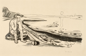 Edvard Munch, Omegas Flucht