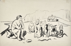 Edvard Munch, Alphas Nachkommen